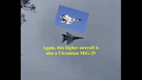 Two Ukrainian # MiG-29 Fulcrum WINGMEN Over Kiev #(NOT A DOGFIGHT- NOT a Su-35 Flanker)