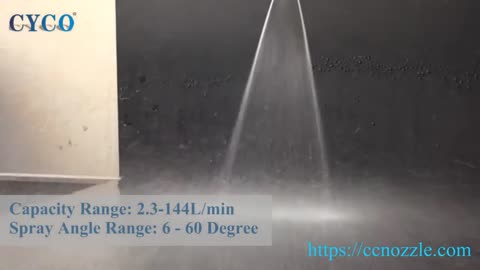 High Impact High Pressure Paper Machine Deckle Flat Fan Spray Nozzles - CYCO & Changyuan Spraying