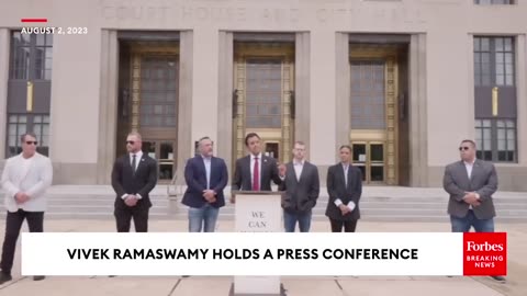 BREAKING NEWS- Vivek Ramaswamy Sues The DOJ Over Trump Indictment