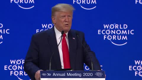 Donald J. Trump - President of the United States of America at WEF DAVOS 2020