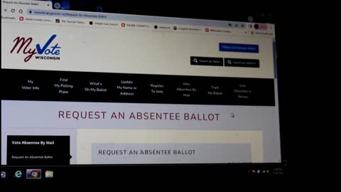 In WI. You Can Order an Absentee Ballot for Friends Family or a Mule