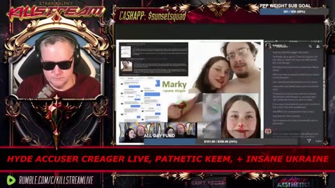 Sam Hyde Accuser Channing Creager Grilled on the Killstream (12/13/23)