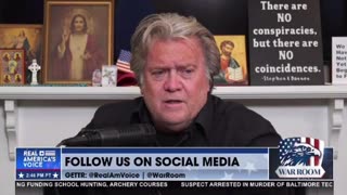 Steve Bannon reads the Hell article written about him as he mocks impeachment panel