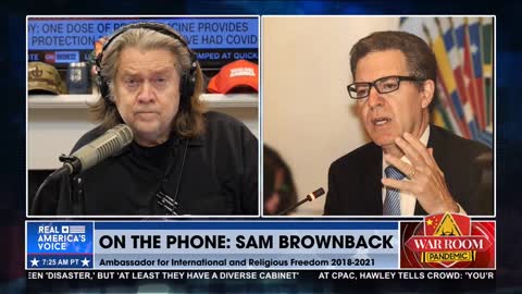 Steve Bannon interviews Ambassador Sam Brownback