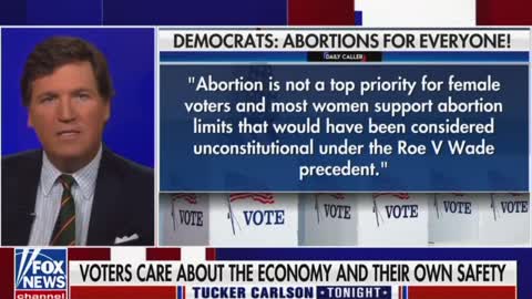 Carlson just called the Democrat party a child sacrifice cult