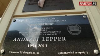 Andrzej Lepper przed śmiercią chciał wyjawić jakąś tajemnice Kaczyńskiemu