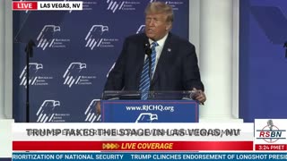 Trump at Jewish Coalition summit: "We don't want to be like Europe, with Jihads on every corner."