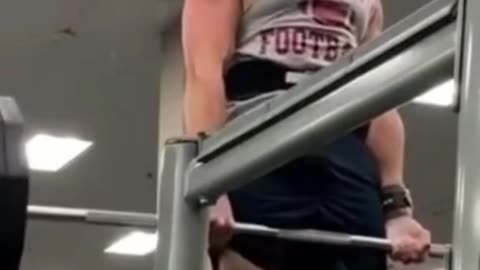 He Puked All Over During That Lift