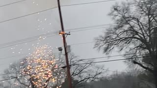 Transformer Explodes in Fort Oglethorpe