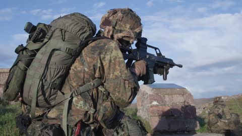 Dutch & German Marines • Train Off Scottish Coast