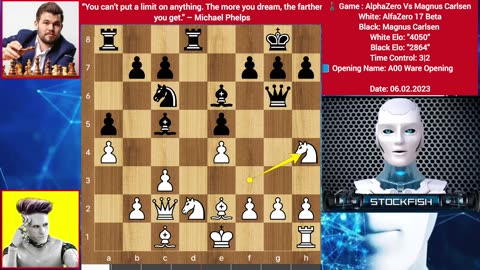 AlphaZero Shocked Magnus By Sacrificing a Rook in the Opening