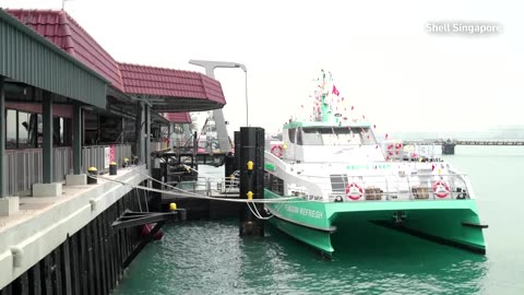 Shell launches first electric ferry in Singapore