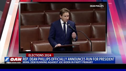 Rep. Dean Phillips Officially Announces Run For President