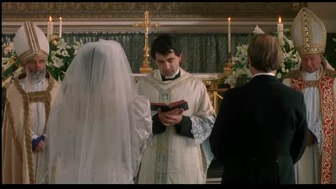 Mr. Bean - As a Nervous trainee Priest (HD