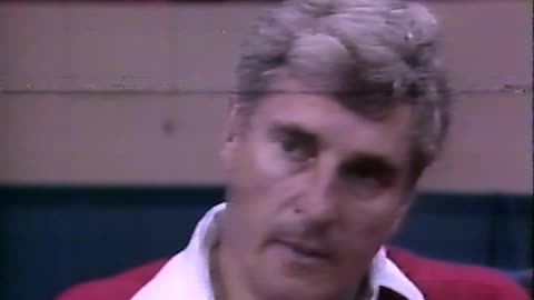 March 31, 1987 - Bob Knight Talks with Bill Macatee After Winning Third National Championship