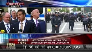 Andrew Cuomo claims his office received an explosive device