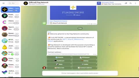 【 Airdrop FLAG NETWORK 】Ganhe 10.000 Tokens FLAG ($20) | 4 Tarefas Simples | CryptoCurrency