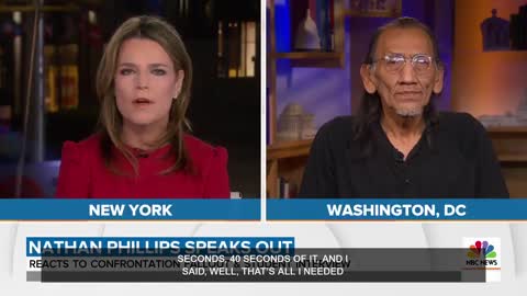 Nathan Phillips attacks Nick Sandmann for standing up for himself