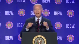 Joe Biden "Instead of importin' foreign products, I'm exporting fedurhhahh products!"