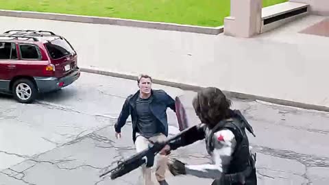 Captain America: this scene seems a little familiar