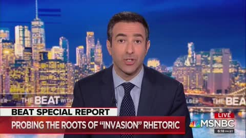 MSNBC’s Ari Melber Calls Out Fox News Hosts for ‘Invasion’ and ‘Replacement’ Rhetoric