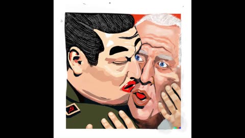 Socialist Kiss ( Timelapse)