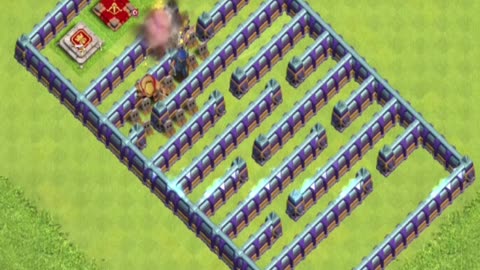 100 Barbarian Versus Max King, Queen, Champion, Warden #coc #gaming #shorts