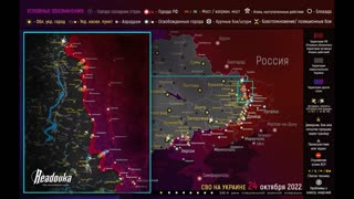 Slavyangrad: War map and the situation on the fronts on the evening of 24 October