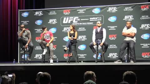 Conor McGregor trash talks Dennis Siver UFC