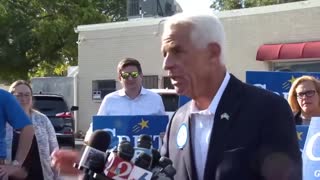 Democrat Charlie Crist Becomes UNHINGED When Asked About DeSantis Voters