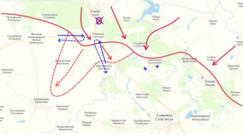 War in Ukraine The battle for Izyum is over. Kramatorsk and Slavyansk are next in line
