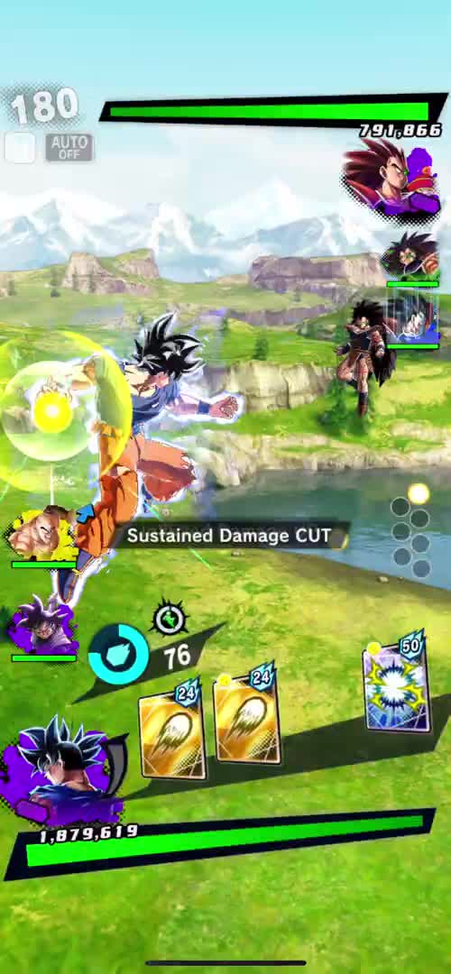 Dragon Ball Legends - Sparking Ultra Instinct -Sign- Goku Accelerating ...