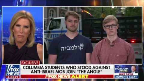 Columbia students who stood against anti-Israel mob