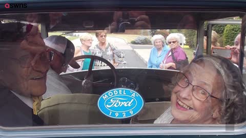 Great-grandparents who missed their wedding because groom was in World War II married 75 years later