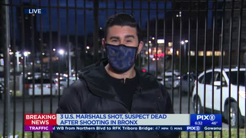 3 US Marshals Shot, Suspect Dead in Bronx Shootout