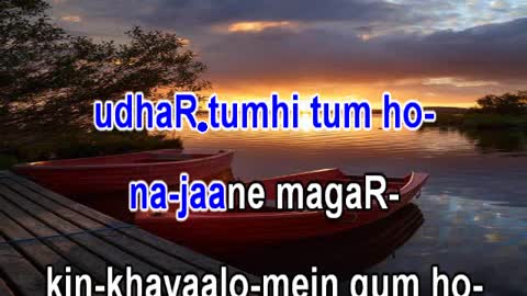 Tumhi mere mandir, Video for karaoke singing by D Sudheeran