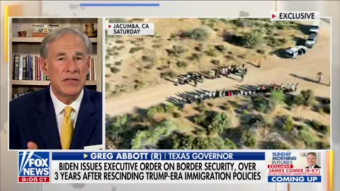 Abbott Confirms There's Been No Change At Border Since Biden's New Policy