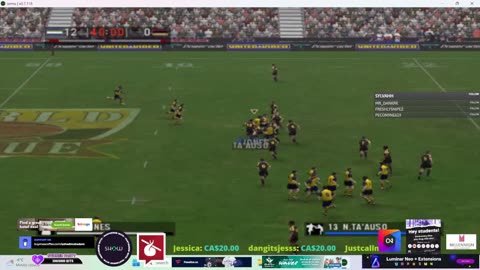 Rugby 06 - February 15, 2024 Gameplay