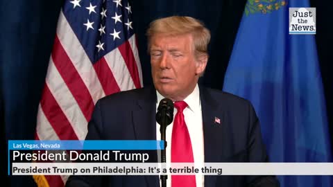 Trump on Philly riots: Bring in the National Guard