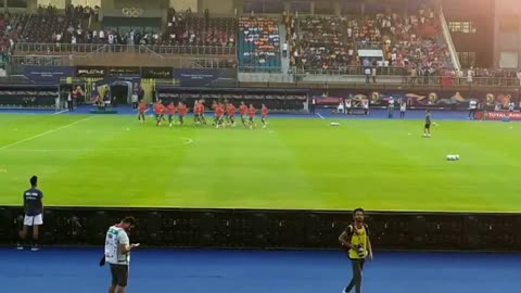 Morocco Players Pre Match Warm Up AFCON 2019