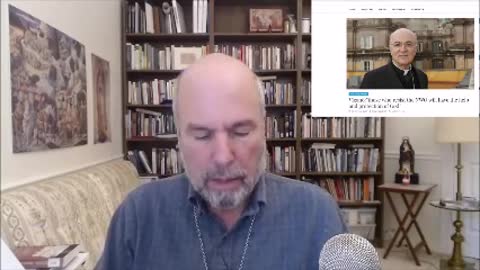 Jan. 26, 2022 - dLive on AB Vigano's on the "pandemic", deep state, & infiltration of the Church