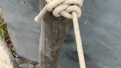 How to Tie the knotting skills in life, you can learn at a glance #24