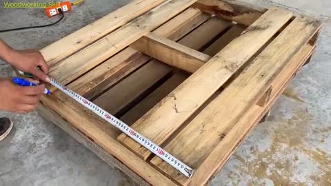 A tutorial on making pallets for handicrafts and furniture