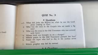Bible Quiz 3 ⭐️