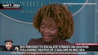 Karine Jean-Pierre Confronts Houthi Attacks in Red Sea: White House Briefing Highlights