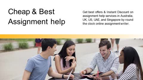 Assignment Help Services For All Students