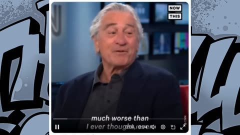 ROBERT DE NIRO GOES FULL WOKETARD AND GETS HECKLED BY THE PUBLIC