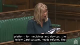 Esther McVey MP speaks in a debate on the Vaccine Damage Payments Bill: 10.20.2023
