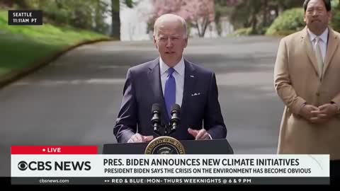 "Every vehicle in the United States military, is going to be climate friendly. Joe Biden