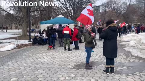 Freedom rally at queens park
